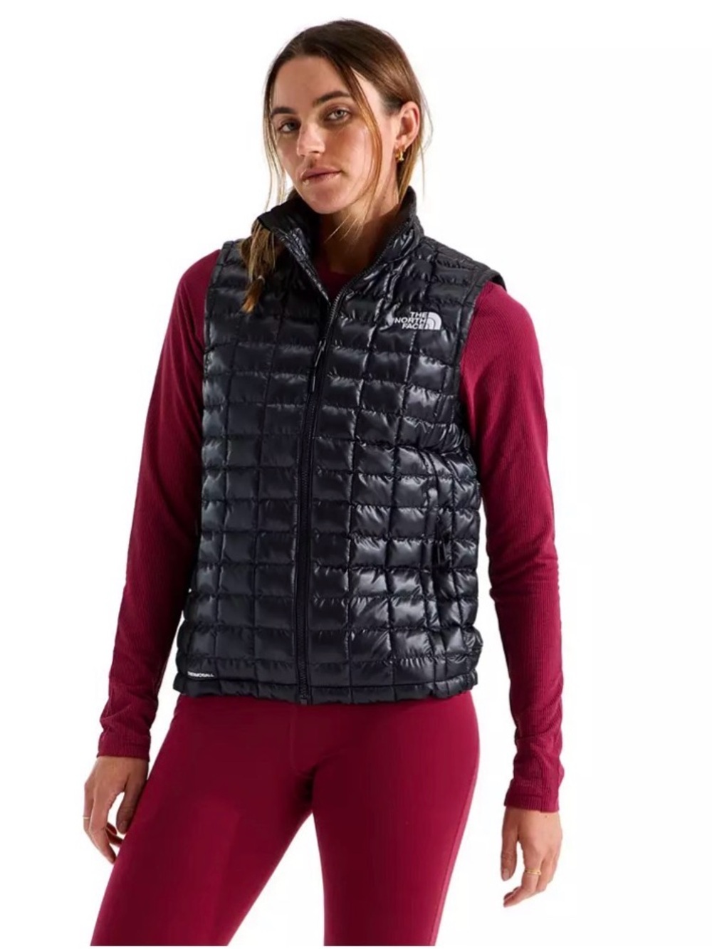 The North Face ThermoBall Eco Vest Women's Size S TNF Black NWT Outdoor Gorpcore